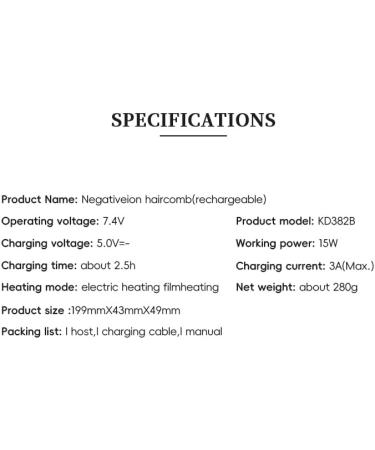 Portable Mini Straightening Brush for Travel | Hot Ceramic Comb Lightweight & Anti-Scald - Buy Online on GoSupps.com