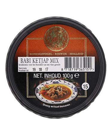Koningsvogel Koningsvogel Boemboe Babi Soy Sauce Mix - 100g Container