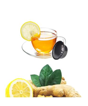 KICKKICK Parent Lavazza A Modo Mio Compatible Ginger Lemon Herbal Tea Capsules (50)
