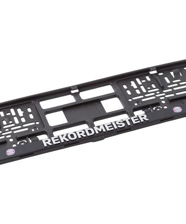 FC Bayern Munich 3D License Plate Amplifier - Record Champion Merchandise | International Shipping - Buy Online on GoSupps.com