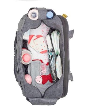 Badabulle Weekend Changing Bag - Black | Stylish and Functional Baby Bag - Buy Online on GoSupps.com