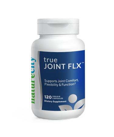 True-Joint FLX Joint Supplement Formula (120 Capsules) | TamaFlex NEM Eggshell Membrane Levagen+ PEA & CuberUp | Supports Joint Comfort Flexibility Mobility Function & Cartilage Health