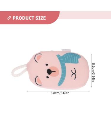 MAGICLULU 2pcs Exfoliating Bath Sponge - Reusable Scrubber for Newborns | Ideal Bathing Tool Artifact | Soft Bath Ball & Wipe for Spa-like Clean - Buy Online on GoSupps.com