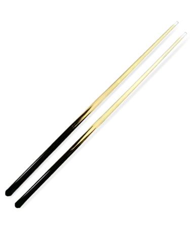 ISPIRITO Pool Cues 1-Piece 36" Shorty Cues Children's Cues Kids Billiard House Cue Stick Hardwood 13mm Glue-on Tips, Set of 2 / Set of 4 36", Set of 2