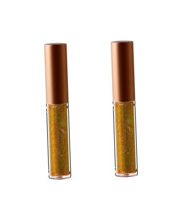 Didiseaon 2pcs Pearlescent Liquid Eyeliner Glitter Liner for Eyes Liquid Glitter Eyeshadow Flash Miss Metal