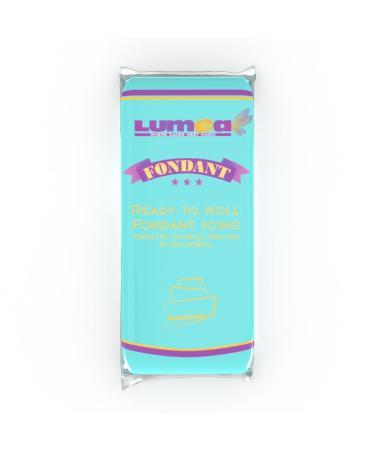 Dekozauber24 Premium Fondant 1kg 17 colours soft and flexible roll fondant cake decoration (sky blue) - Buy Online on GoSupps.com