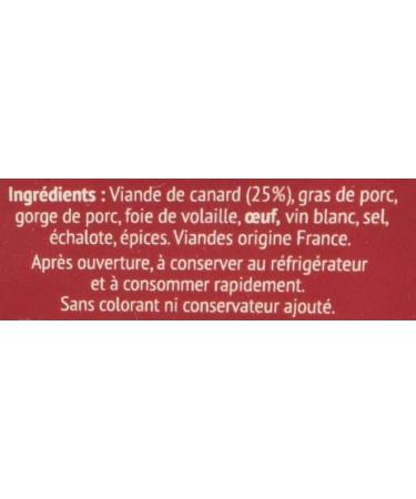 Ducs de Gascogne - Duck Terrine old-fashioned recipe 90g - Buy Online on GoSupps.com