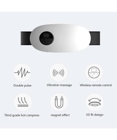 MassageModi Heated Cushions - Waist Massage Device for Back Pain Relief & Cramps | Adjustable Heat Levels | Ideal for Women - Buy Online on GoSupps.com