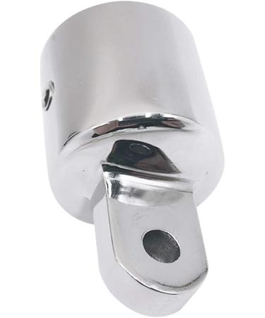 Stainless Steel Bimini Top Cap Eye End Boat Fitting - 2 Pack, Fits 7/8 or 1 Round Tubing - Shenghuiss 316 SS, L Shape Hex Key Included - Buy Online on GoSupps.com