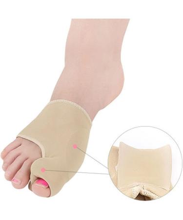 Hallux Valgus Toe Protector: 1 Pair of Pedicure Socks with Thumb Separator Sleeve - Buy Online on GoSupps.com