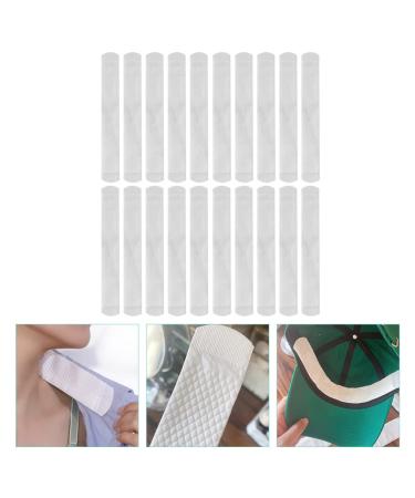 LALAFINA 20pcs Breathable Adhesive for Hats and Collars Absorbent Non-woven Sweat Liner Strips for Clothing Comfortable Absorption - Buy Online on GoSupps.com