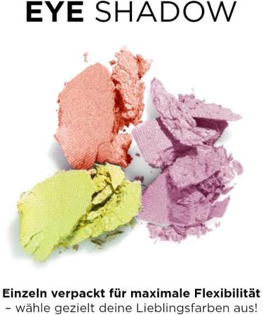Eveline Cosmetics Eyeshadow highly pigmented single shade with long shelf life and creamy texture 8 colors of your choice 30 g 3er Pack 26 - Buy Online on GoSupps.com