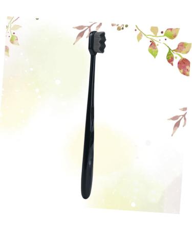 Healeved Black Toothbrush for Kids - Travel Oral Care Tool & Mouth Cleaning Brush - 1 Piece Pack - Buy Online on GoSupps.com