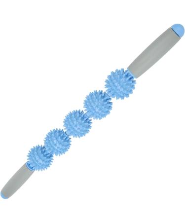 Fascia Muscle Roll - Five Ball Massage Tab for Relaxation & Blood Circulation | Reduce Cellulite & Soothe Neck Arms Legs - International Shipping Available - Buy Online on GoSupps.com