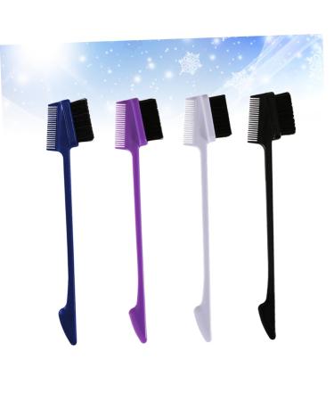 Mipcase 12 Pcs Eyelash Styling Tool Set | Eyelash Comb Grooming Brush & Eyebrow Applicator - Black Makeup Tools for Perfect Lashes & Brows - Buy Online on GoSupps.com