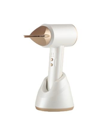 Cordless Hair Dryer 5000mAh Rechargeable Battery Portable Wireless Hair Dryers with Collector Nozzle Cold/Hot Wind 2 Levels Gifts for Women White