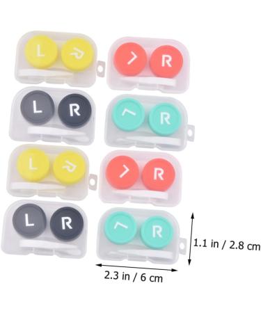 HomsfoU 32 STK Contact Lens Container with Mirror - Travel Storage Case for Colored Contact Lenses - Durable & Stylish Storage Solution - Buy Online on GoSupps.com