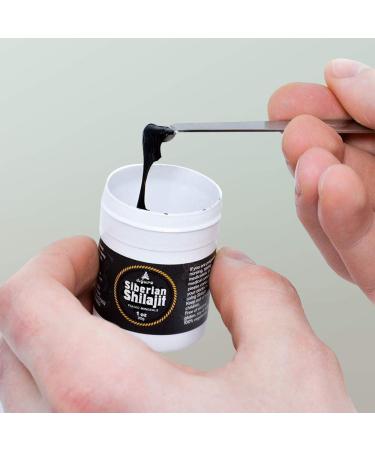 Ayure Natural Siberian Shilajit 45g with Measuring Scoop - 1.6oz Pack for Improved Wellness - Buy Online on GoSupps.com