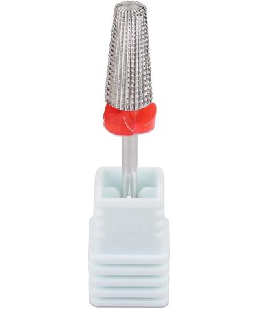 PANA Nail Carbide 5 in 1 Bit - Dual Direction Rotation for Left and Right Handed Use - Fast Acrylic and Gel Removal - 3/32 Shank - Manicure Drill Machine (Fine - Silver) - Buy Online on GoSupps.com