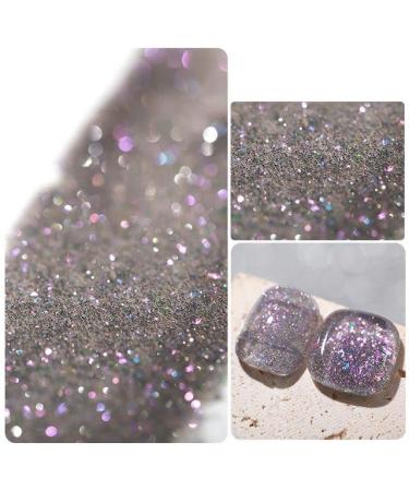 Colorful Shiny Diamond Gel UV Nail Gel Manicure Gel Nail Polish Glitter Nail Gel Nail Phototherapy Gel Sequins Gel Nail - (Color: 5)