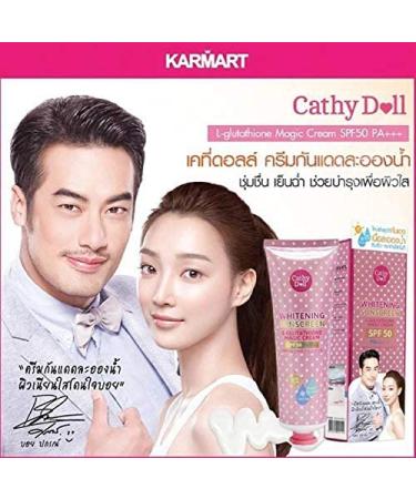 Cathy Doll L-Glutathione Magic Cream SPF 50 Whitening Sunscreen 138ml - Buy Online on GoSupps.com