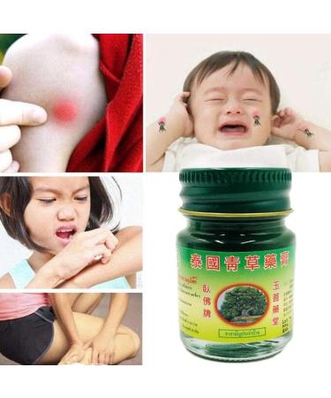 Thai Herbal Wax Original Green Balm - 100g (2 Jars) | Natural Massage Balm for Muay Thai | Imported from Thailand - Buy Online on GoSupps.com