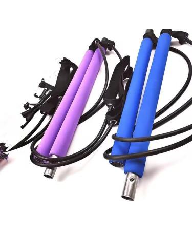 Surplex Pilates Bar Kit with Resistance Band - Ideal for At Home Full Body Training Yoga Weightlifting & Stretching - Buy Online on GoSupps.com