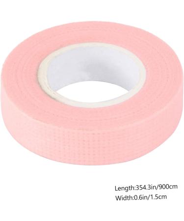 Angoily 4 Rolls Eyelash Tape Eyelash Patches Eyelash Patches Eye Lash Tape False Strip Eyelash Fixed Tapes Fabric Lash Tape Supplies Eye Foam Strap Breathable Pink Non-woven Tape - Buy Online on GoSupps.com
