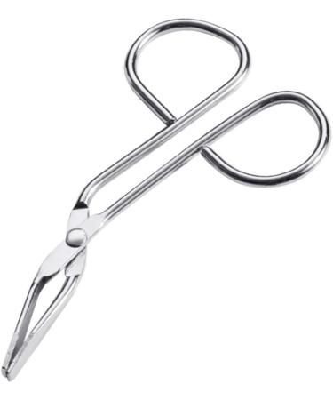 Professional Stainless Steel Eyebrow Tweezers & Scissors | Beveled Tip Beauty Tool for Perfect Eyebrow Shape | Portable & Durable - Buy Online on GoSupps.com