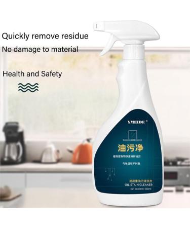 Artifact Oil Cleaner Bubble Kitchen Stain Remover Household Heavy Oil Stain Cleaner Spray All Purpose Cleaner and Degreaser for Range Hood Oven Pots and Sink (2PCS) - Buy Online on GoSupps.com