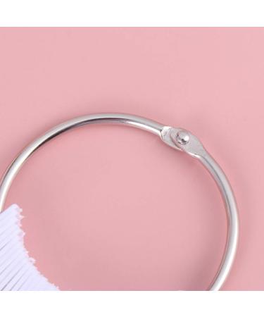 2 Sets nail art practice tip nail polish board nail polish color card nail glitter nail display card nail lacquer flake nail tips clear false nail art board flaky white monitor - Buy Online on GoSupps.com