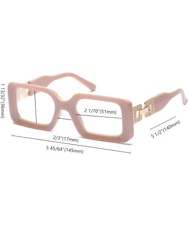 SOOLALA The Reading Glasses Company Blue Light Blocking Womens Reading Glasses Pink 1.5 x - Buy Online on GoSupps.com