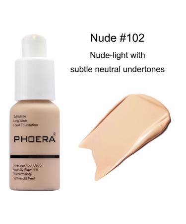 6-Piece Liquid Foundation Set | Full Coverage Matte Foundation Primer Brushes & Sponge | International Shipping - Buy Online on GoSupps.com