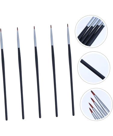 IWOWHERO 5pcs Fine Eyeliner Brush Eyeliner Fine Point Gel Eyeliner Brush Eyeliner Brushes Applicator Fiber - Buy Online on GoSupps.com