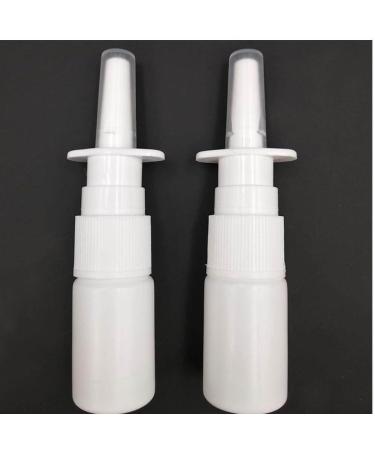 Buy Bontannd 10ml White Empty Plastic Nose Spray Bottles - Refillable Pump for Medical Use | International Shipping - Buy Online on GoSupps.com