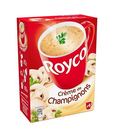 Royco ROYCO - Minute Soup Cream of Mushroom Soup 60G - Pack of 4