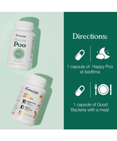 Evolution Advance Nutrition Happy Colon + Pro Daily Probiotic - Vegan & Gluten Free (30 Capsules) - Buy Online on GoSupps.com