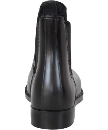 Lazura Jodhpur Winter Equestrian Boetettes - Black Chelsea Ankle Boots for Children Men & Women | Teddy Plush Lining | Size 40 Synthetic Leather Riding Skates - Buy Online on GoSupps.com