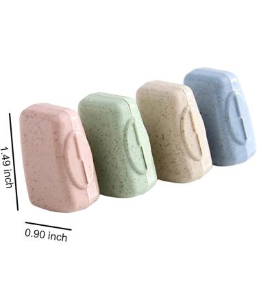 Ioiuskku Portable Toothbrush Covers - 4 Pack Travel Hygiene Holder Compact & Durable ABS Design - Buy Online on GoSupps.com