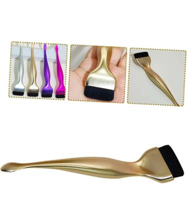 PLAFOPE Foundation Brush Makeup Brush Make up Brush for Liquid Foundations Brush for Makeup Foundation Brush for Foundation Women Foundation Liquid Brush Artificial Fiber 16.20X3.50X1.20CM Golden - Buy Online on GoSupps.com