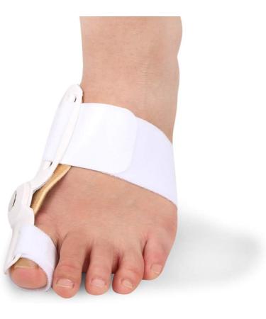 Pomobie Tough Girls Toe Straightener & Bunion Relief Hallux Corrector | White One Size - Foot Care Heel Ointment Included - Buy Online on GoSupps.com