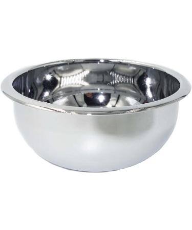 NSNT Exquisit Men's Shaving Brush Set - Unique 13cm Silver Design with Heavy Holder and Soap Cup - Perfect Gift for Friends & Husbands - Buy Online on GoSupps.com