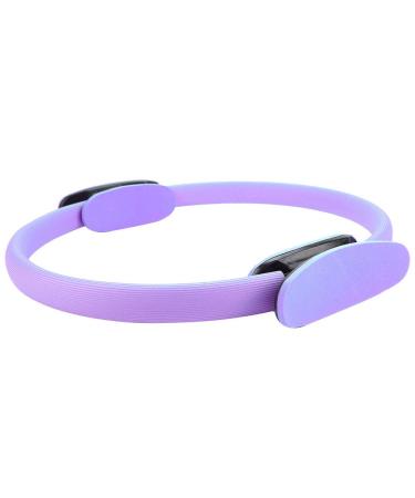Drfeify 4 colors pilates ring circle dual grip fitness ring magic circle pilates ring home training device to tighten the inner and outer thigh violet - Buy Online on GoSupps.com