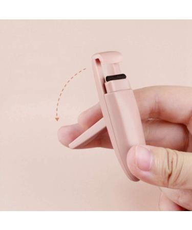 RIYAN 1 Set of Pink Portable Mini Eyelash Curler Set Extension Eyelash Comb Curler Curling Naturally and Lasting - Buy Online on GoSupps.com