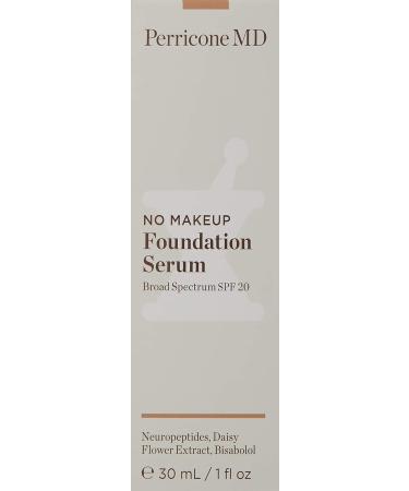 Perricone MD No Makeup Foundation Serum Broad Spectrum Nude - Lightweight & Protective - Buy Online on GoSupps.com