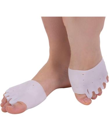 Antislip Heel Cushion & Forefoot Pillow - Pain Relief Silicone Gel Heel Protector - Buy Online on GoSupps.com