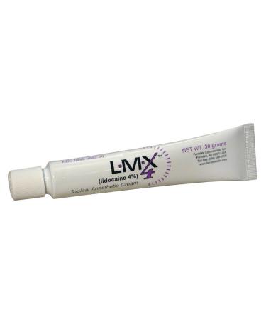 LMX4 30g Lidocaine Pain Relief Cream - Fast Acting & Long Lasting Relief for Cuts, Scrapes, Sunburn & Bites - Buy Online on GoSupps.com