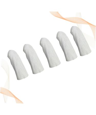 FRCOLOR 5pcs Finger Guard Sleeves - Fingertip Protectors for Crafts Nails & Jewelry - Heat Resistant Thumb Caps - International Shipping Available - Buy Online on GoSupps.com