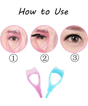 Buy 2 Pcs Plastic Makeup Eyelash Tools - Brush Curler & Comb for Perfect Mascara Application | International Shipping Available - Buy Online on GoSupps.com