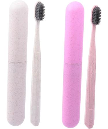 Mobestech 6 Pcs Toothbrush Set - Eco-Friendly Toothbrushes & Toothpaste for Home Use - Buy Online on GoSupps.com